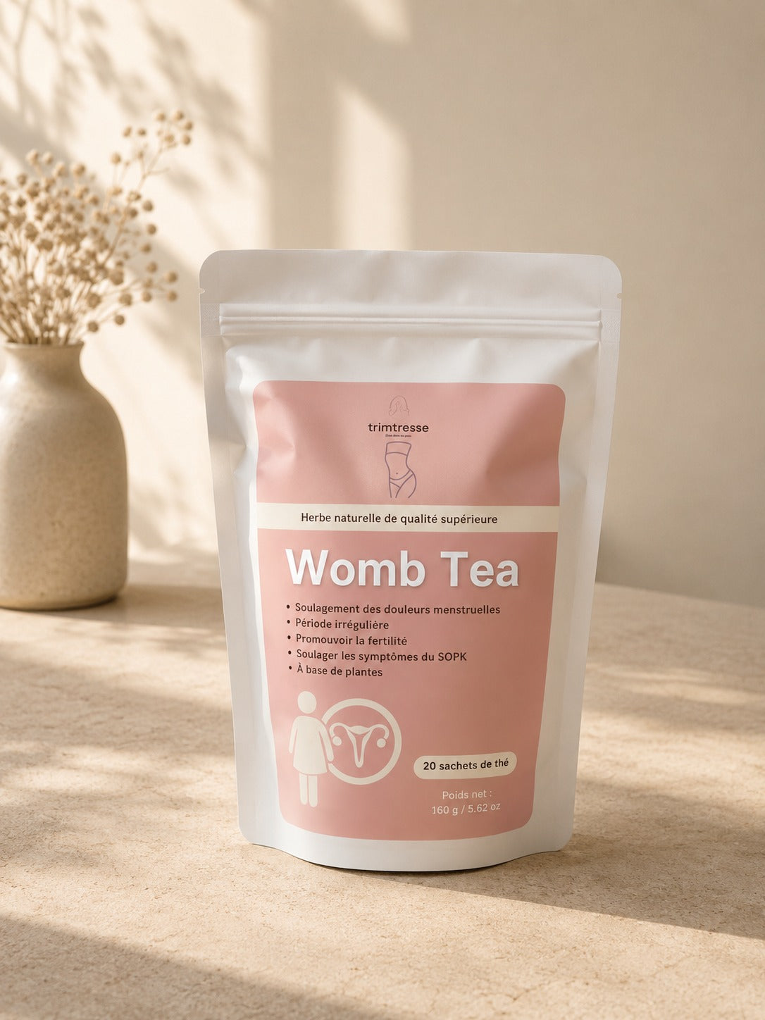 🌸 Infusion Féminité – Équilibre & Bien-être Naturel – Trimtresse